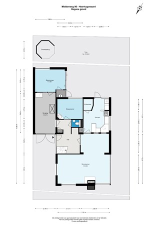 Floor plan - Middenweg 96, 1702 HC Heerhugowaard 